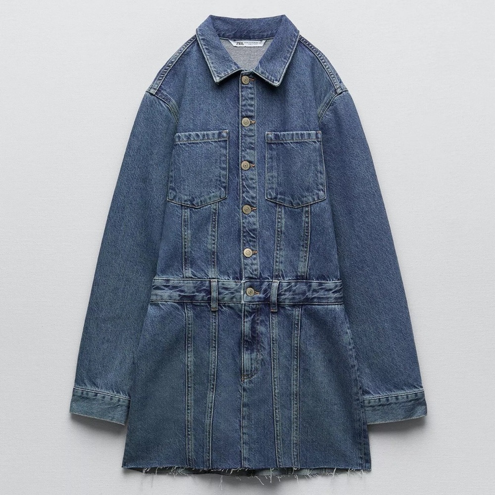 Denim Blue Women's Mini Dress